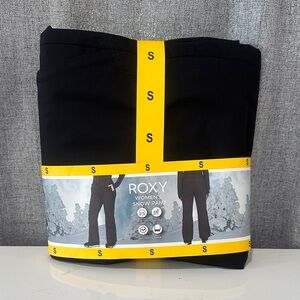 Roxy Black Women's Snow Pants. Size small. NWT.
